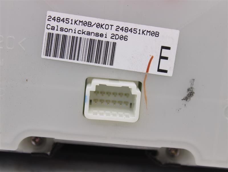 Used A/C Selector Switch fits: 2012 Nissan Juke automatic temperature control AT