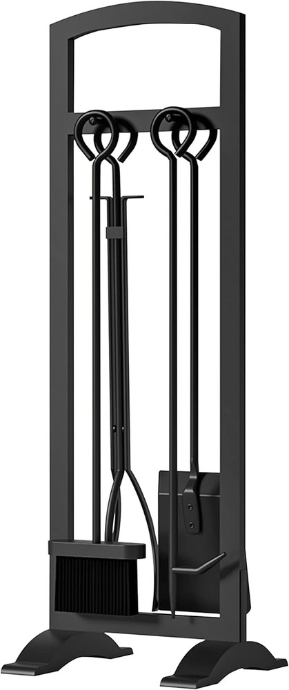 5-Piece Lightweight Fireplace Tool Set – Portable, Compact, and Stylish Fire Pit