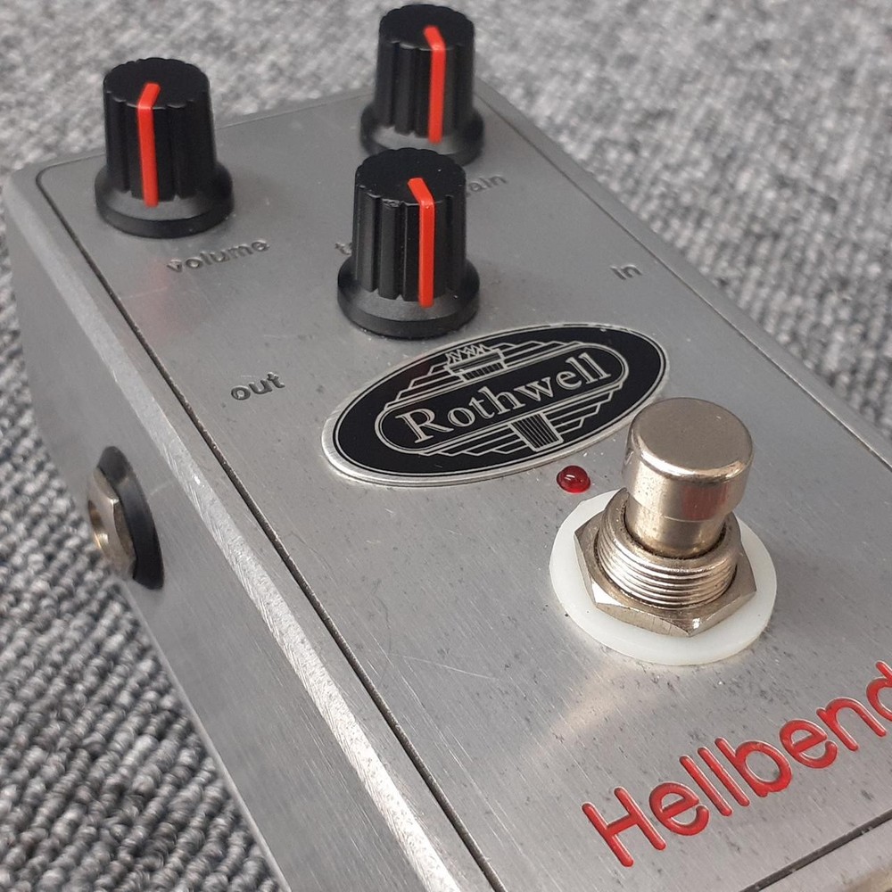 ROTHWELL Hellbender Guitar Effects Pedal Distortion Overdrive New