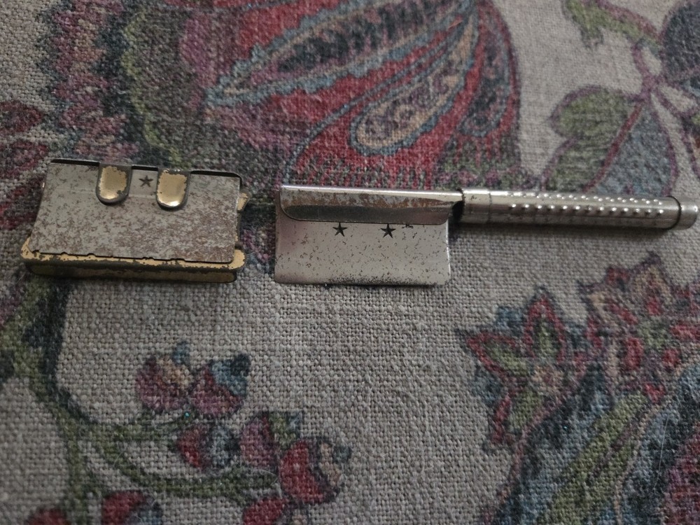 Antique Kampfe Straight Razor