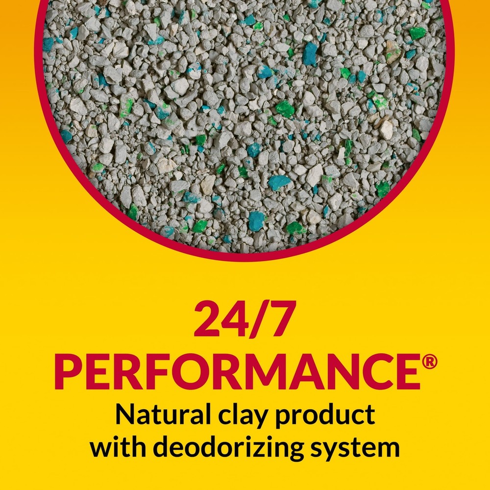 Non-Clumping Litter, 24/7 Performance Odor Control Formula, 30 lb Box