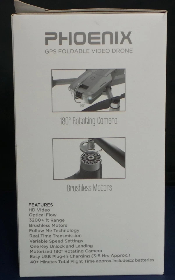 Vivitar VTI Phoenix Quadcopter Video Drone, VIPHFDGR000R