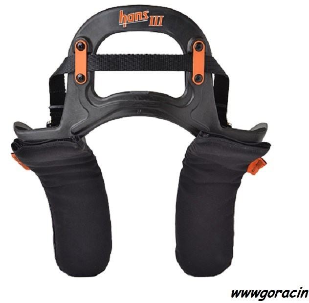 Large Hans Device III With Quick Click Sliding Tethers,20 Degree,SFI,SCCA,NHRA 3