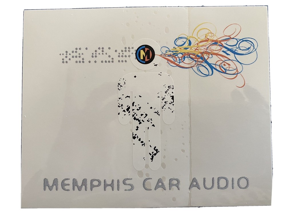 Memphis car audio Decal/Sticker