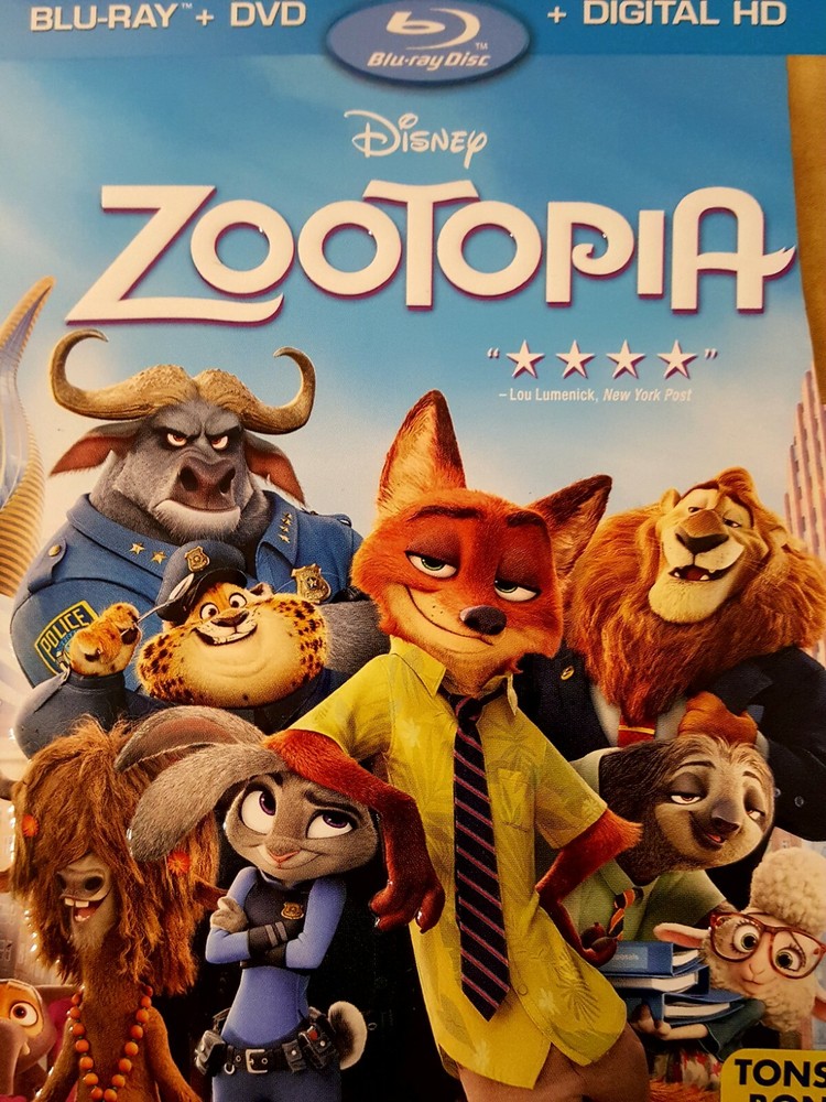 Zootopia (Blu-ray and DVD Combo, 2016)