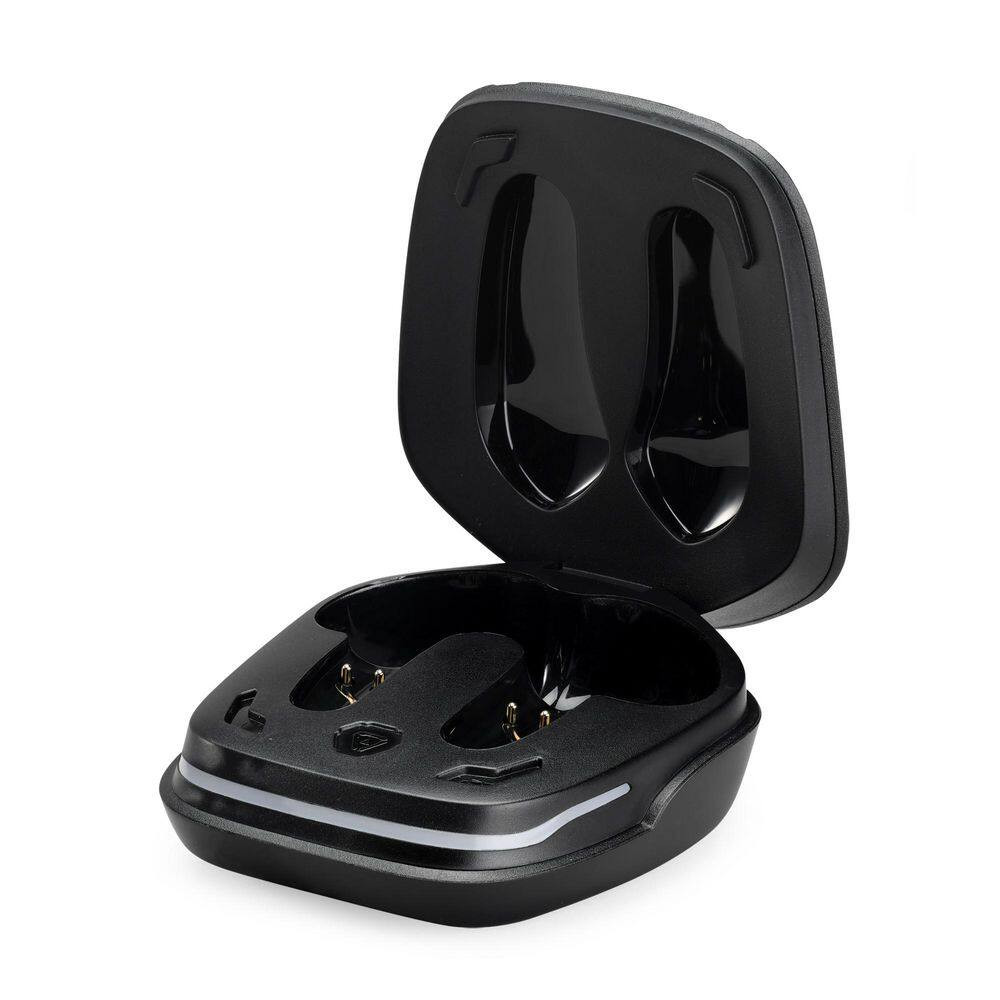 Black Truly Wireless Bluetooth with ENC, Supports Siri, Google Voice Assistants