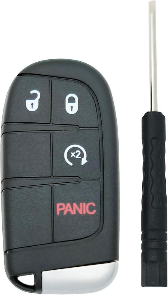 Remote Smart Key Fob Shell Case Fit for Journey 2011-2020 Keyless Entry Replacem