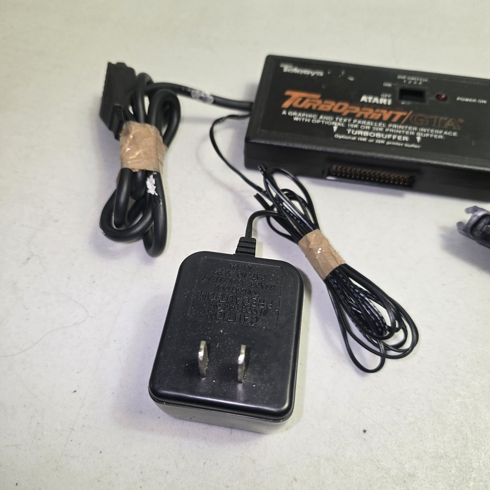 Telesys TurboPrint/A Parallel Printer Interface for Atari 800/800XL/65XE/130XE