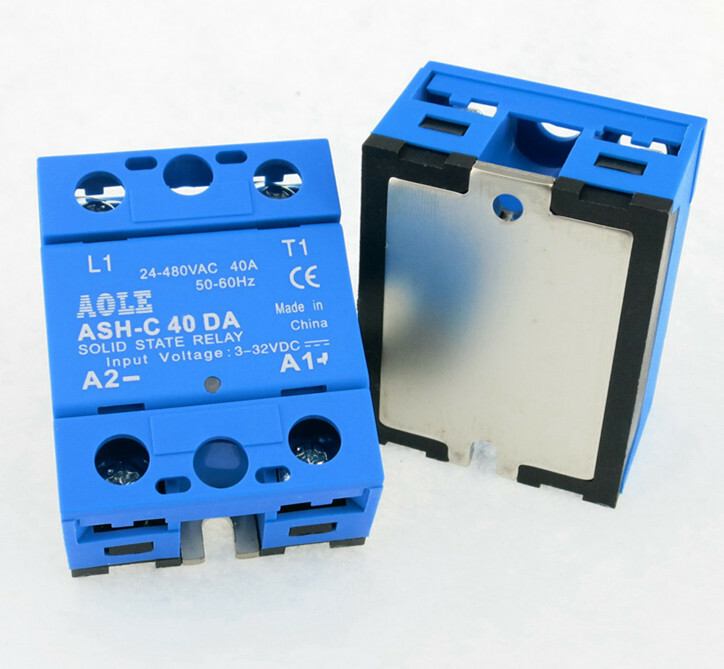 Single-phase solid state relay ASH-C 40DA DC-AC 40A