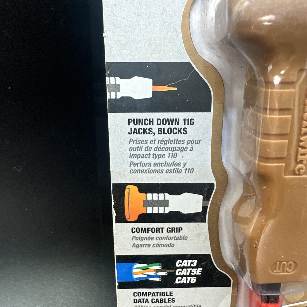 Southwire 58745440 Punch Down Tool ,110 Type W/Grip {X}