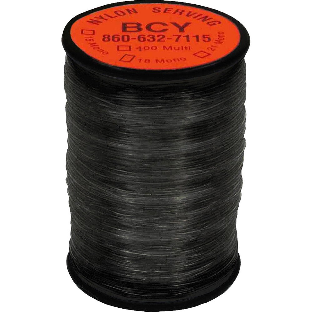BCY 400 Nylon Serving Black 100 yds.