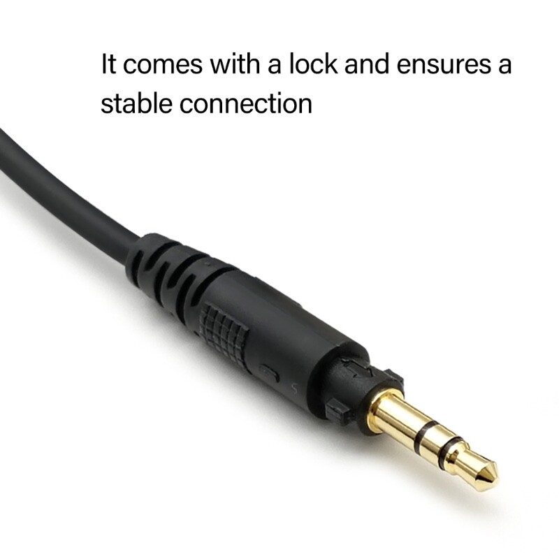 Replacement Headphone Cable for EAH DJ1200 with Corrosive Resistant