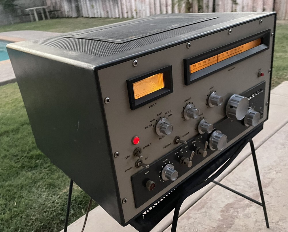 Vintage Heathkit TX-1 Apache Tube Ham Radio Transmitter #1