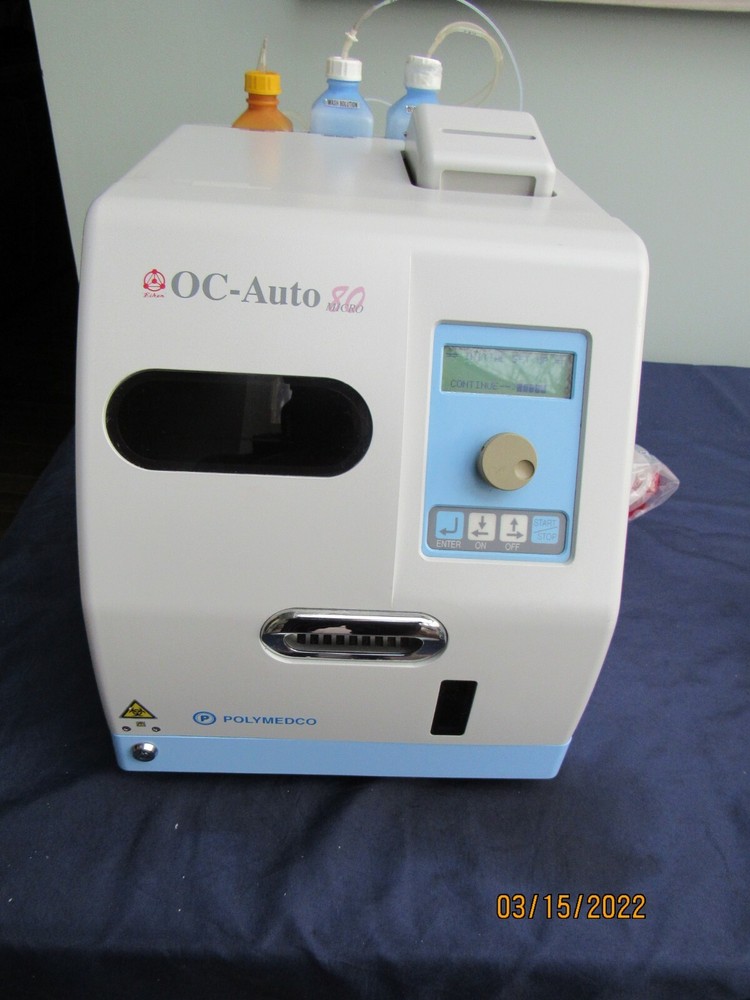 POLYMEDCO Eiken OC-Auto 80 Micro Occult Blood Analyzer GUARANTEED