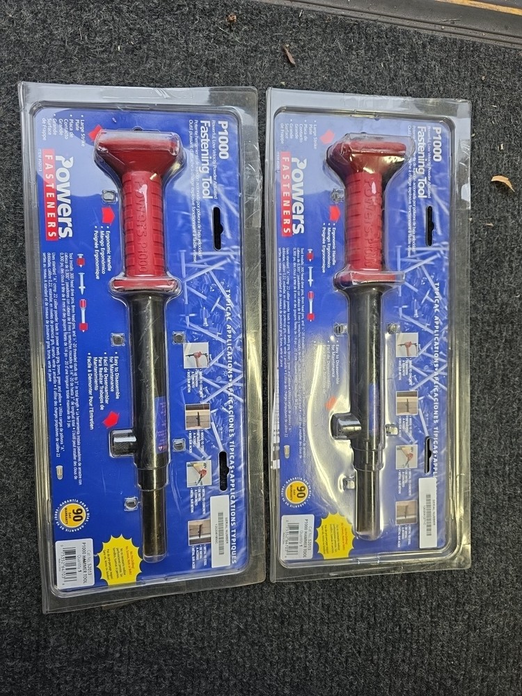 (2) BRAND NEW POWERS FASTENERS P1000