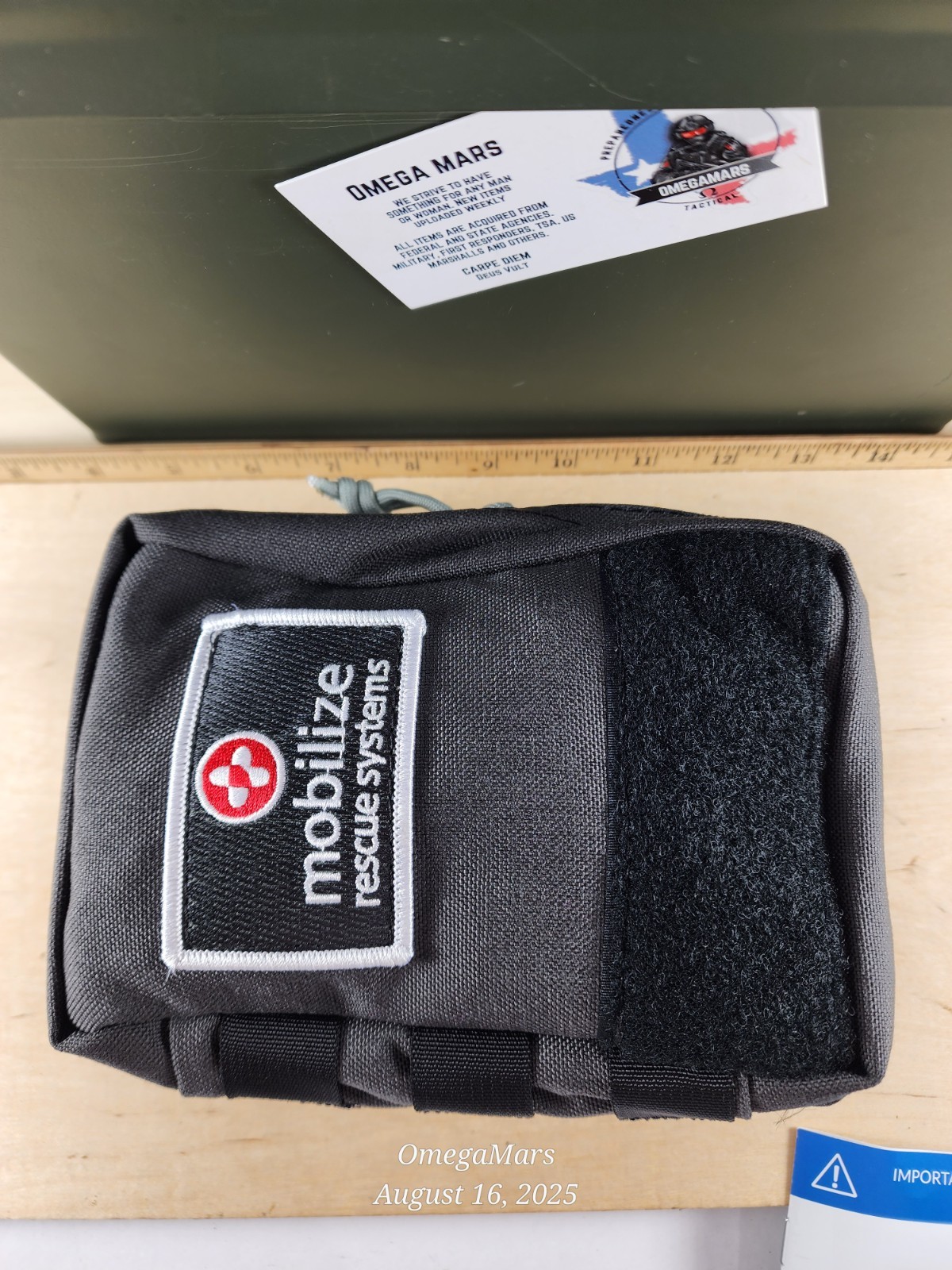 Zoll Mobilize® Compact trauma kit, Medical, BRAND NEW, Manu 2025