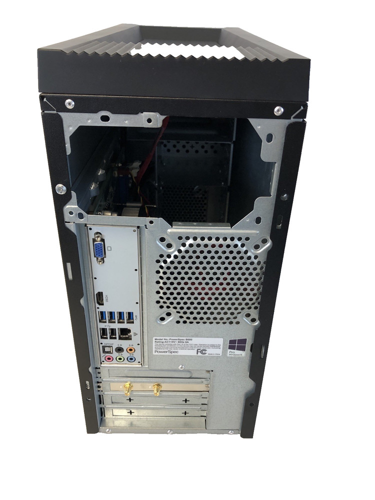PowerSpec B680 Desktop barebones 4 GB Ram, I5-2500S CPU, Motherboard *Read