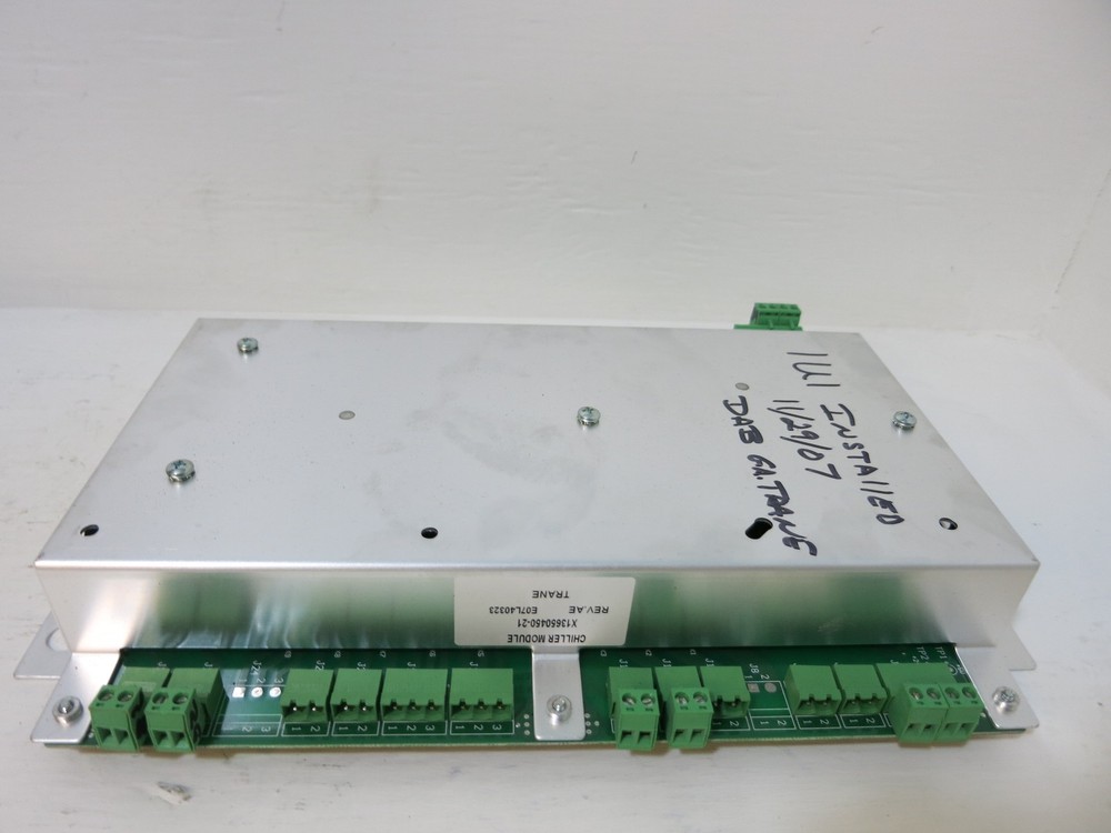 Trane X13650450-21 Rev AE Chiller Module PLC E07L40323