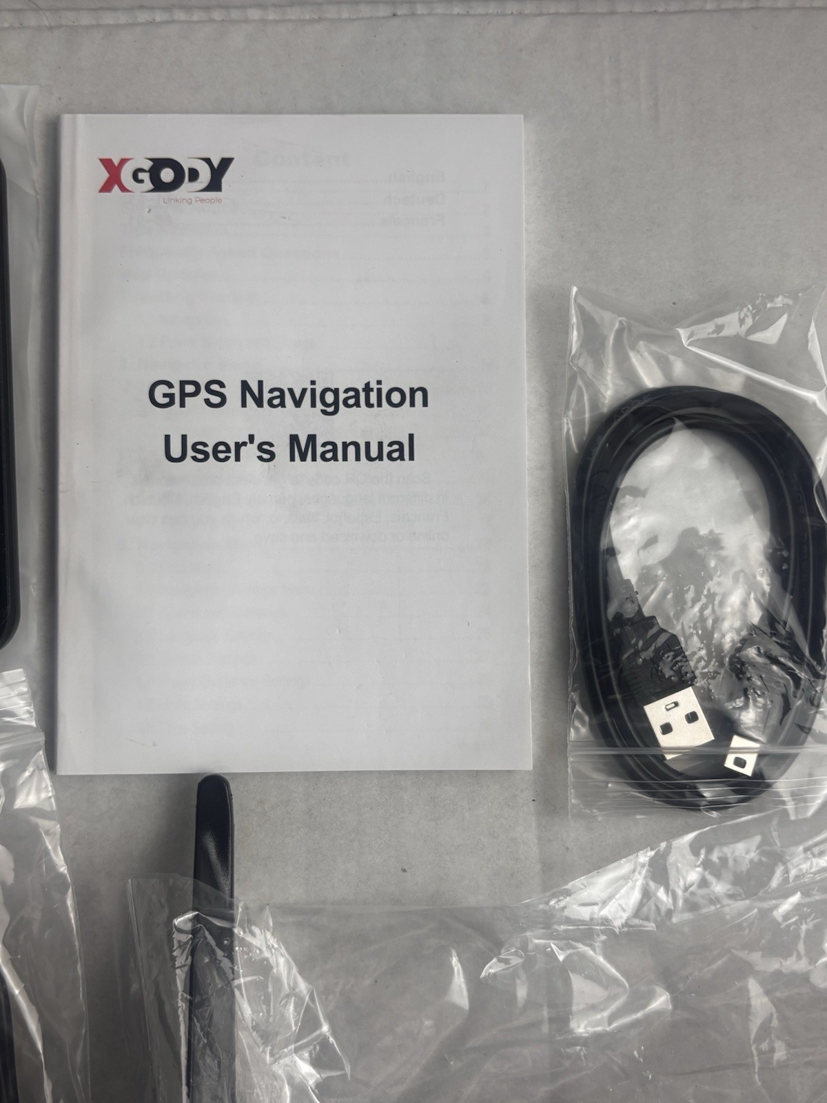 New XGODY GPS Navigation 7” Touchscreen System for car or truck 8GB Mem 256 RAM