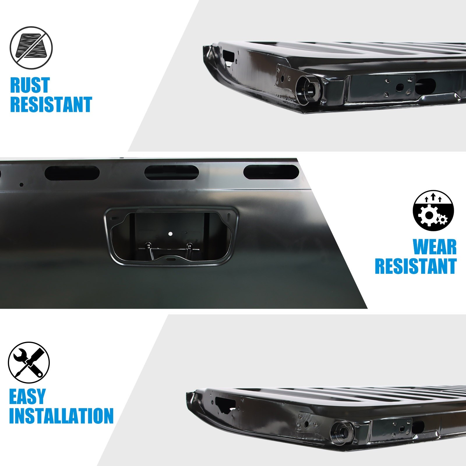 Tailgate Primed For 2007-2013 Silverado / Sierra 1500 / 2007-2014 2500HD 3500HD