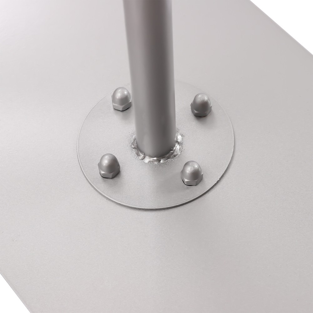 Silver Backdrop Stand Professional Backdrop Stand Pipe Kit High-quality Steel