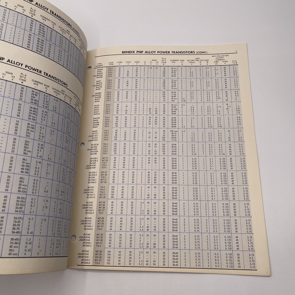 Your Guide To Bendix Semiconductors Catalog c1960s