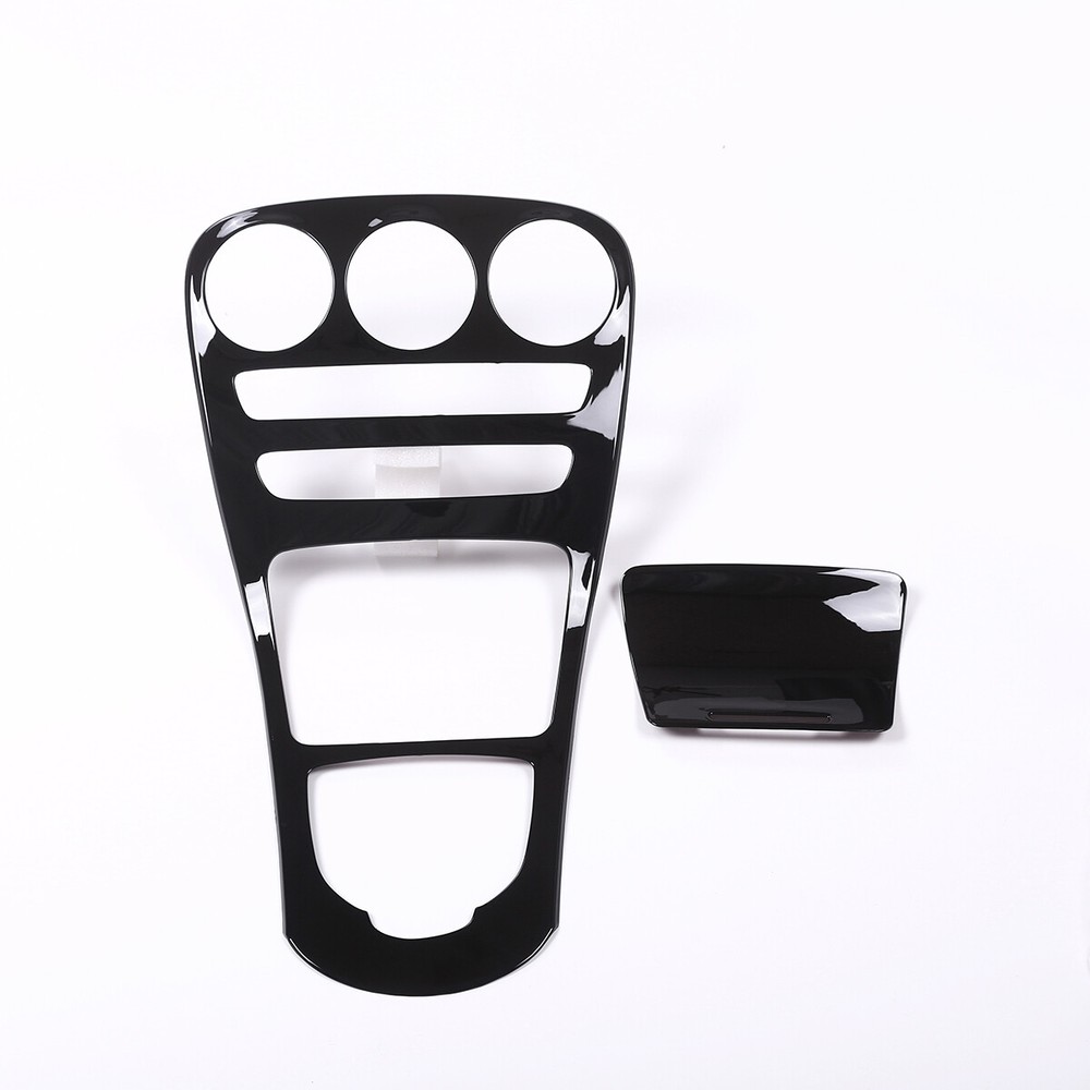 Center Console Control Panel Fits Mercedes C-Class W205 GLC AMG Black