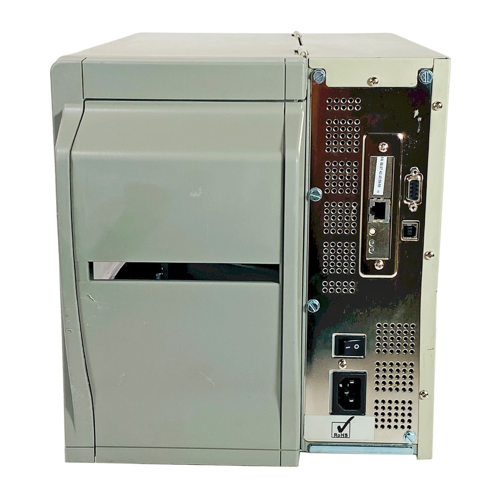 FULLY TESTED Zebra Stripe S4M Thermal Transfer Label Printer Ethernet USB Serial