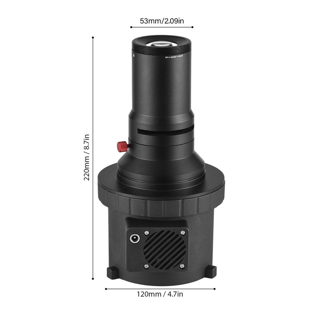 Optical Conical Snoot Mount Flash Projector Attachement SLYZ