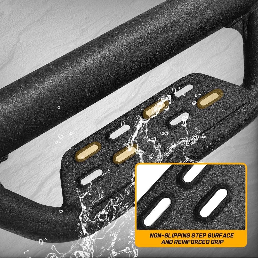 Drop Down Style Running Boards Compatible with 2002-2008 Dodge Ram 1500 Quad Cab