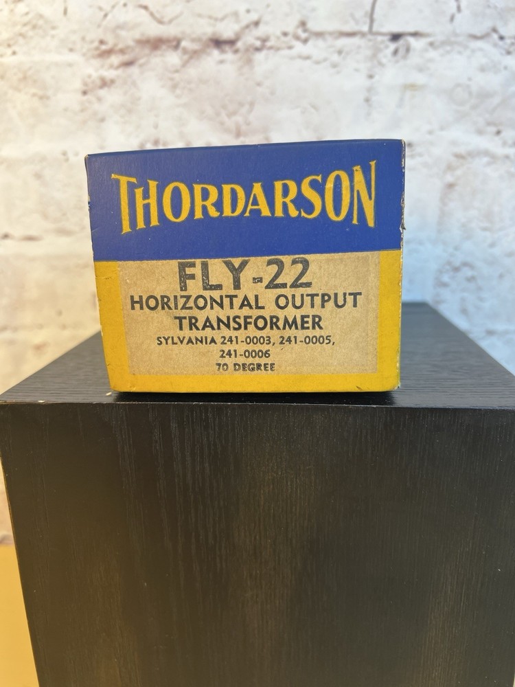 Thordarson Y-22 Horizontal Output Transformer N.O.S Untested