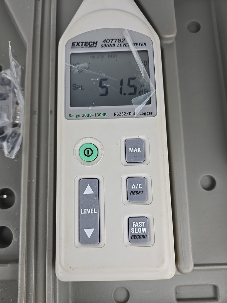 Extech Sound 407762 Level Meter RS-232/Datalogger