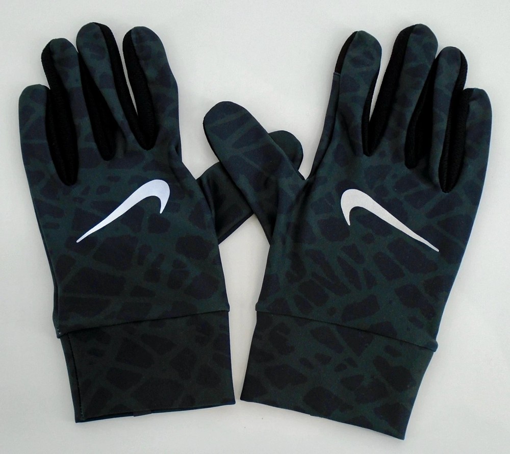 Nike Lightweight Tech Gloves Men's Small Touch Screen Black/Anthracite/Silver
