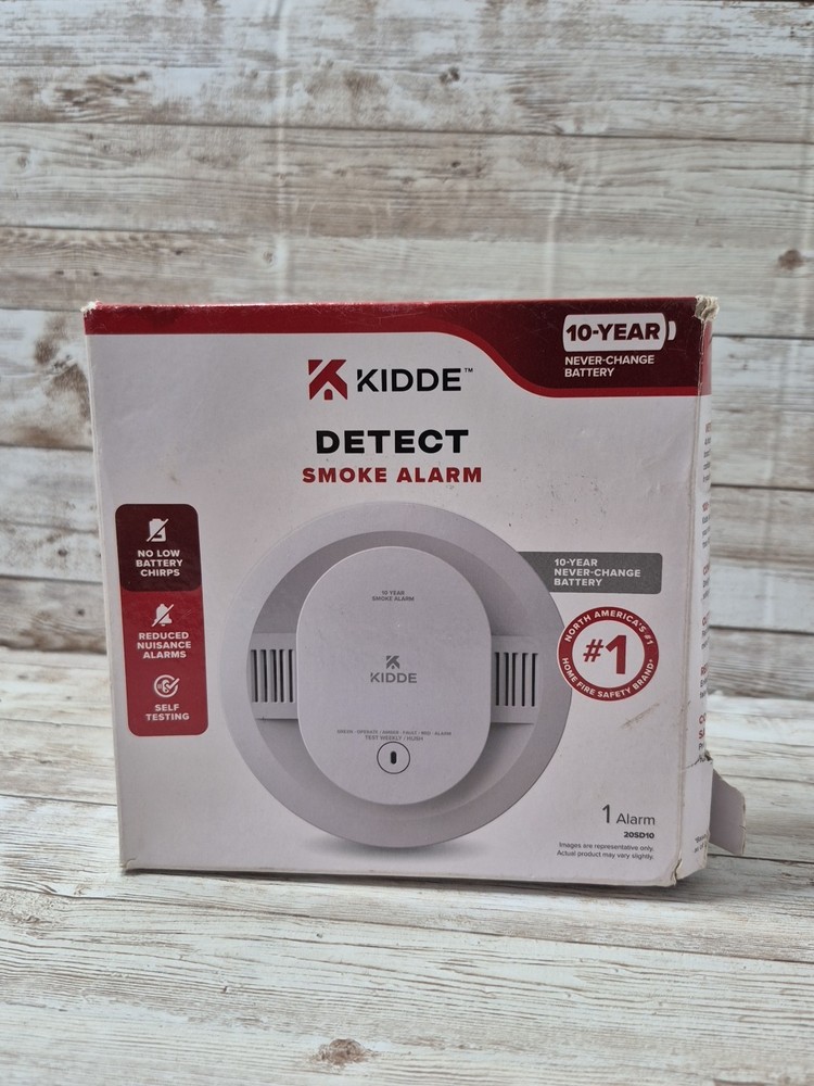 Kidde Detect Smoke Alarm Model 20SD10 - ⚠️damaged Box⚠️