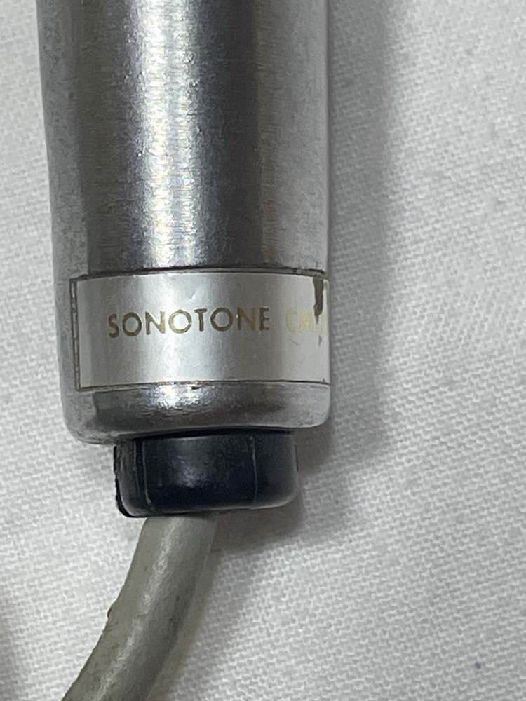 Vintage Sonotone CM-10 Ceramic Harp Microphone