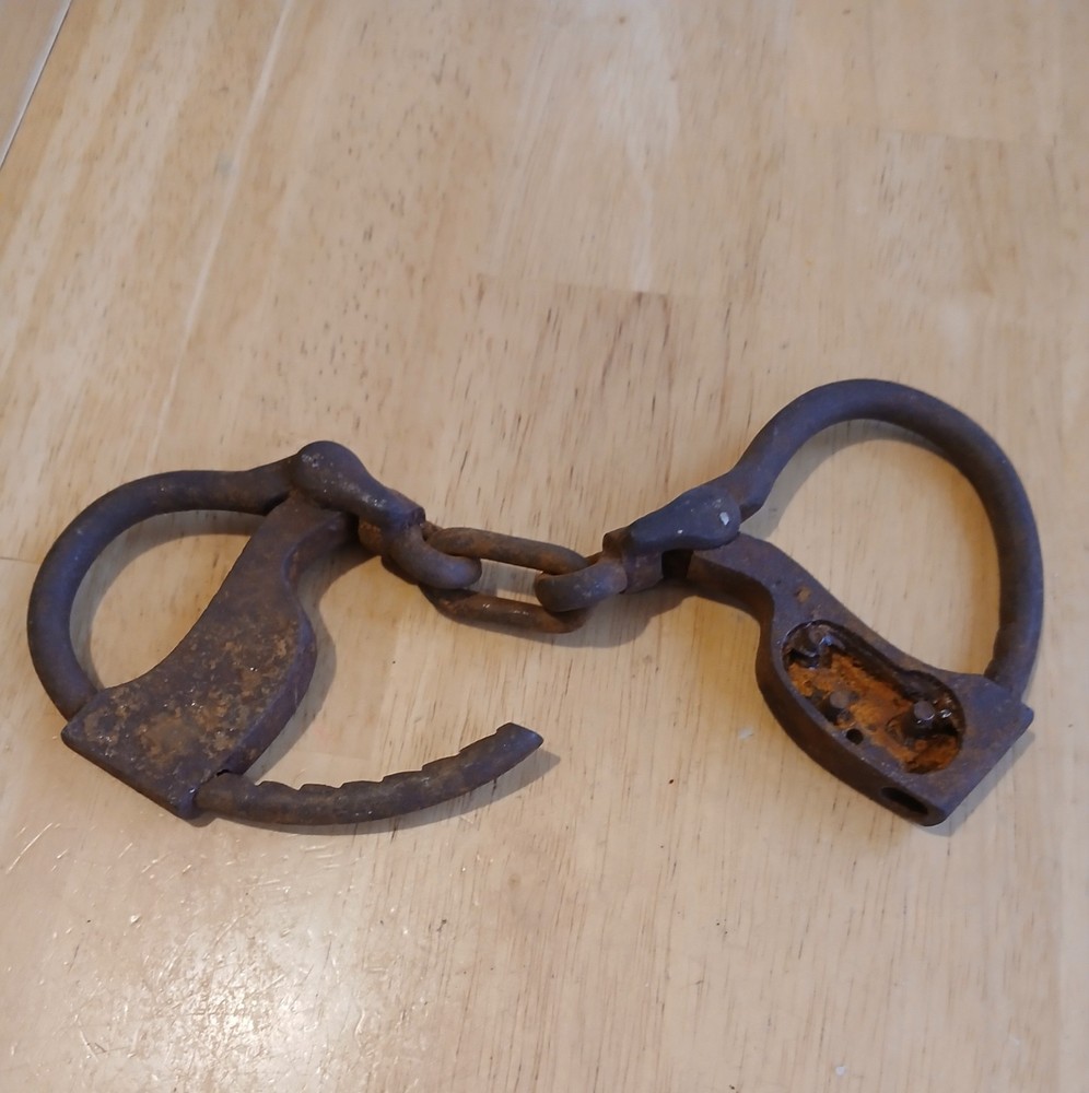 Antique Handcuffs (not working) Great for Display