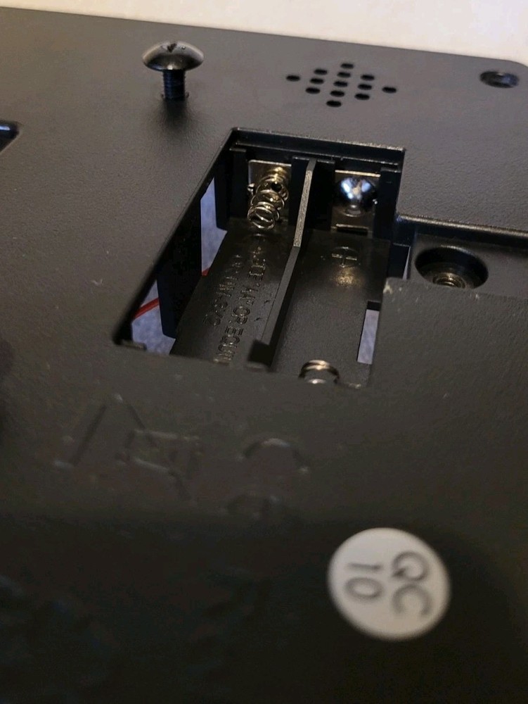 Rogue Echo Bike Computer Console Rear Plastic Backing Plate Battery Compartment