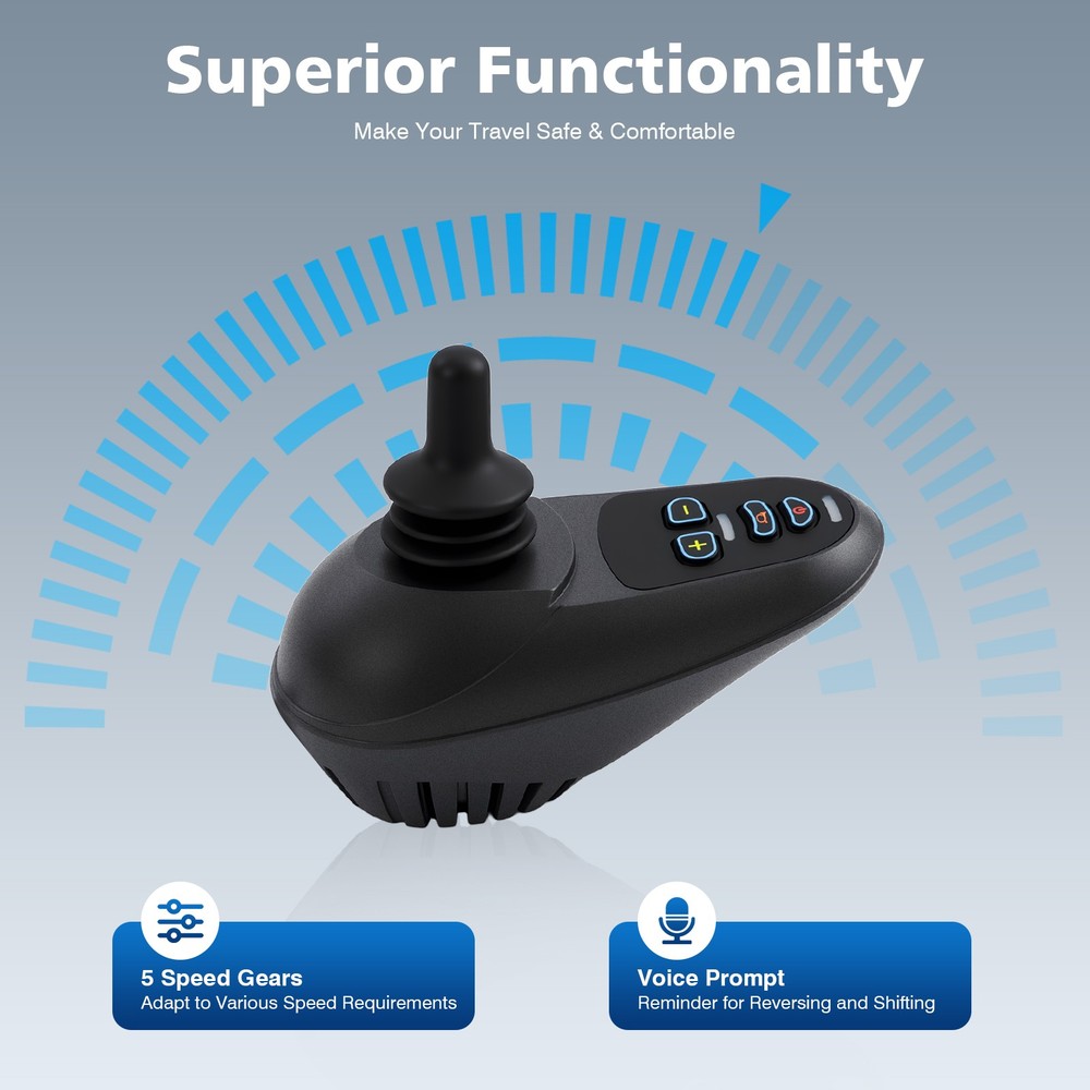 Electric Wheelchair Joystick Controller Professional Joystick Controller 4 Keys