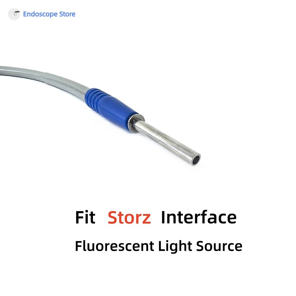 Fluorescent Endoscope Endoscopy Optical Fibers Light Source Cable Autoclaved
