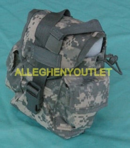 MOLLE II Canteen General Purpose Pouch 1QT ACU Digital Camo VGC