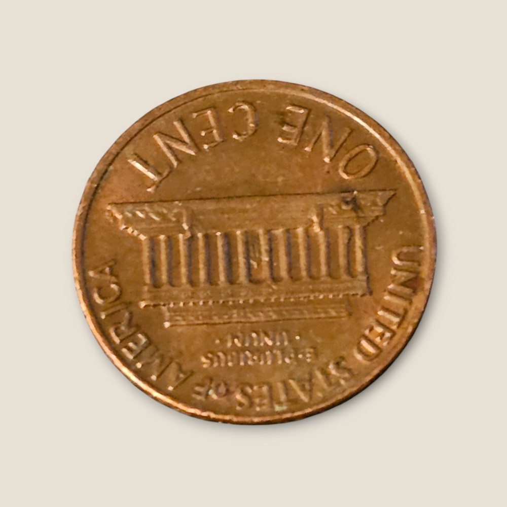 1972 Offstrike Error Lincoln Penny
