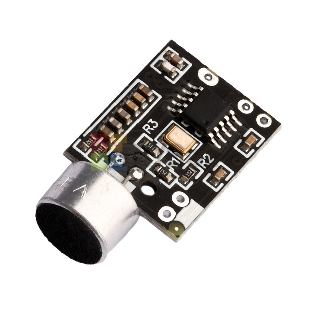 Wireless Microphone MIC FM 10dBm Transmitter Module Support Dual-channel Stereo