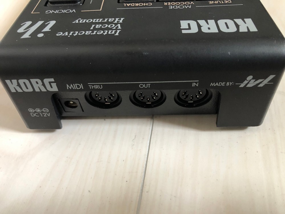 KORG ih Interactive Vocal Harmony Harmonizer Black Excellent FS