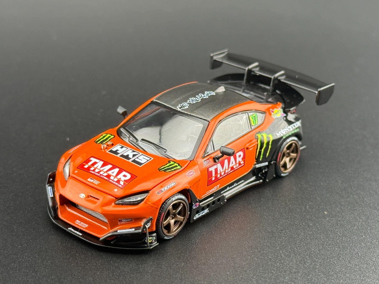 Pop Race Pandem Toyota GR86 DAIGO SAITO FORMULA DRIFT JAPAN 2022 640265 1/64