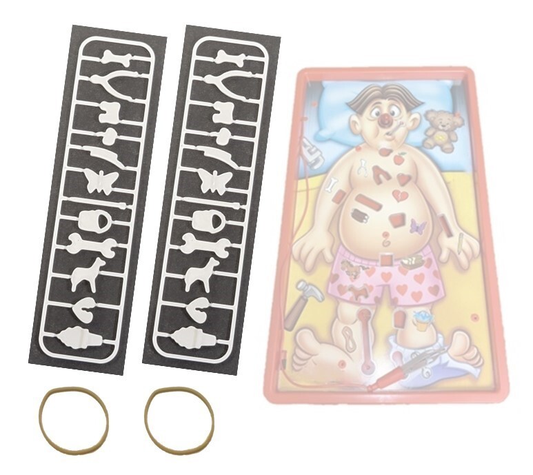 Operation Game Replacement Pieces Parts 2 Complete Sets!