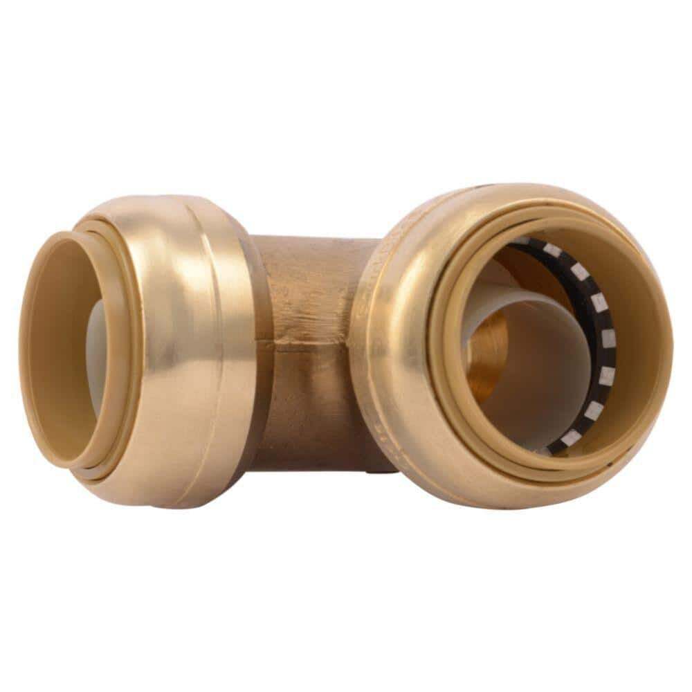 Sharkbite 1In Push T X 1In D Push Brass Elbow