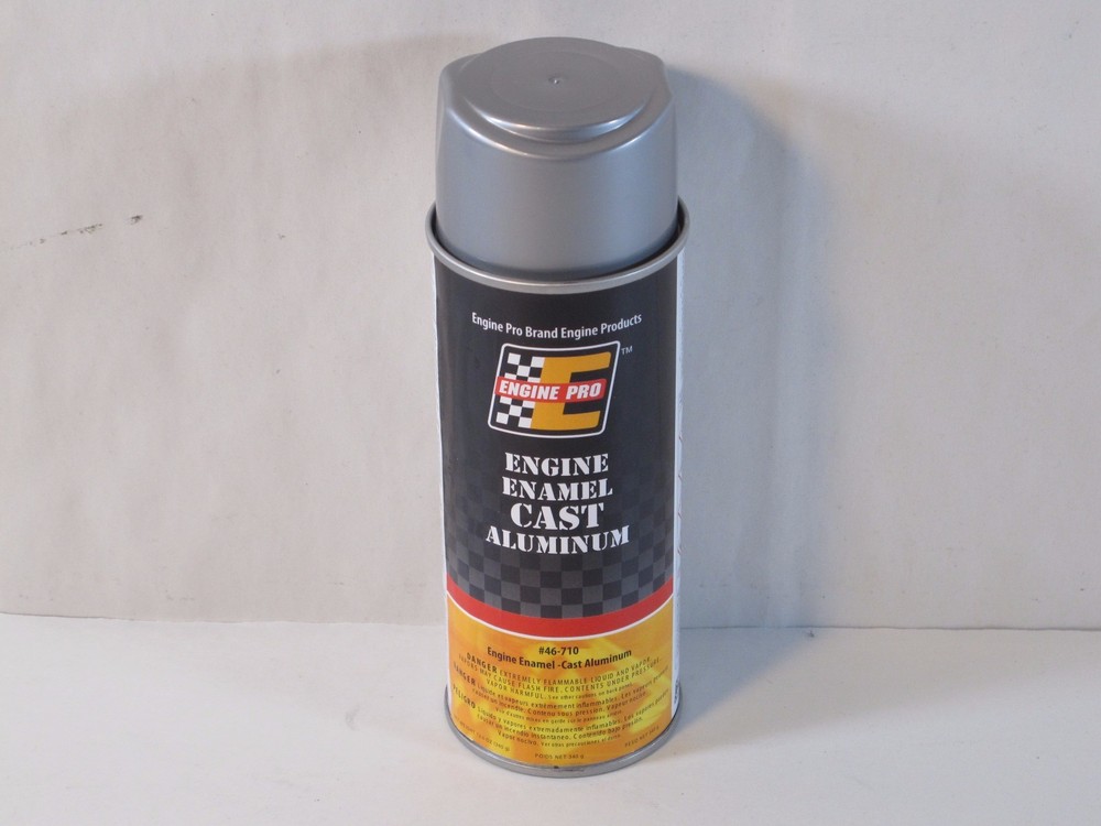 Engine Pro 46-710 Engine Enamel Paint Cast Aluminum 12oz Can