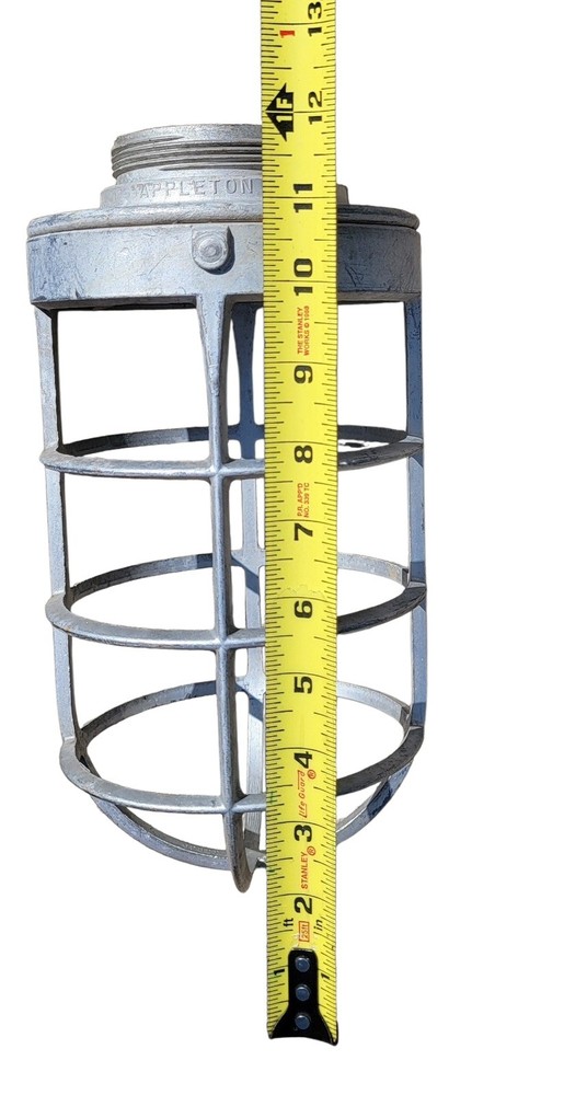 APPLETON FORM 200 EXPLOSION PROOF LIGHT Cage Only No Glass Globe