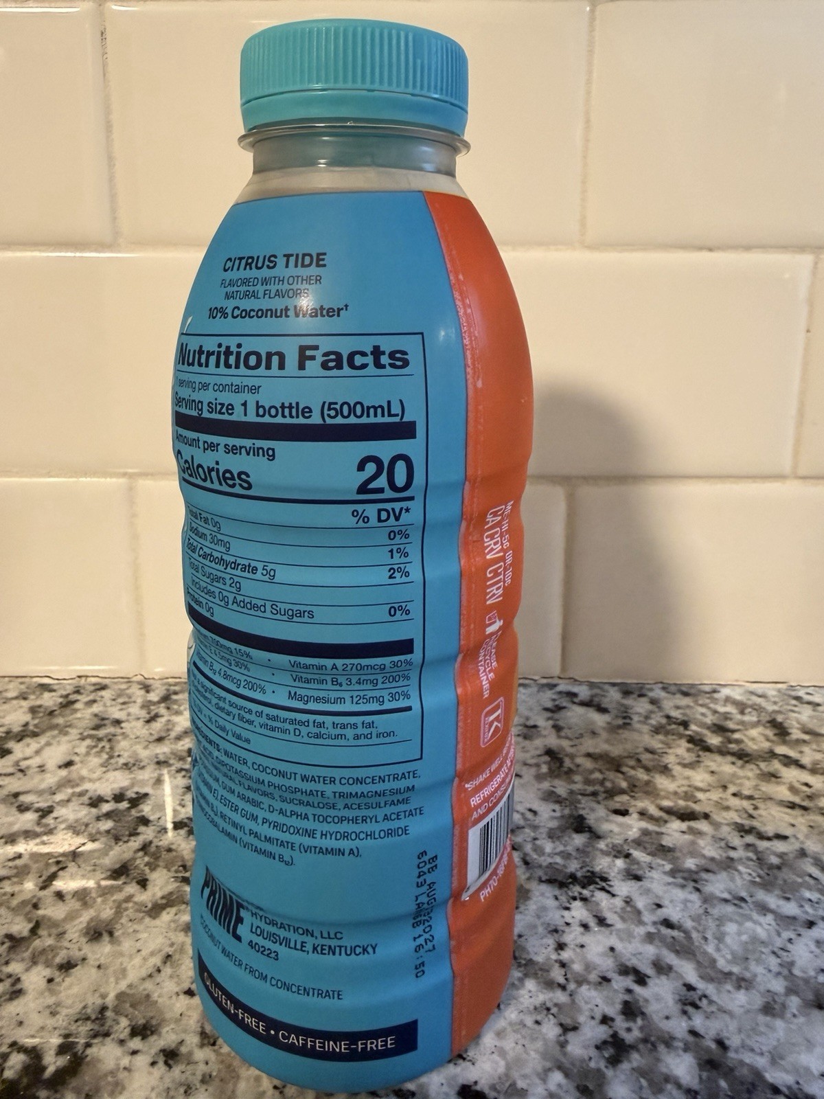 Prime Frostbite Fusion Hydration Drink Kyro & Luken