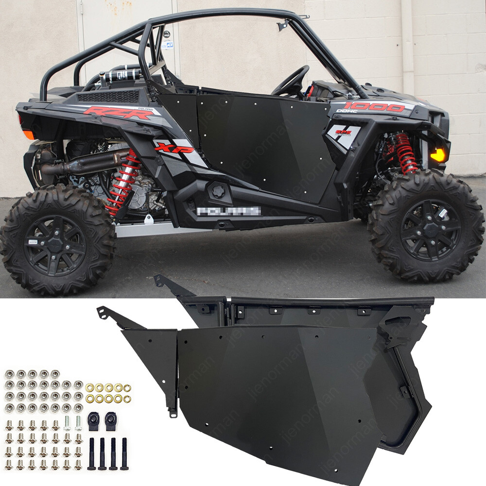 Pair Aluminum Full Doors UTV Side for 14-22 Polaris RZR XP 1000 Turbo S FOX High
